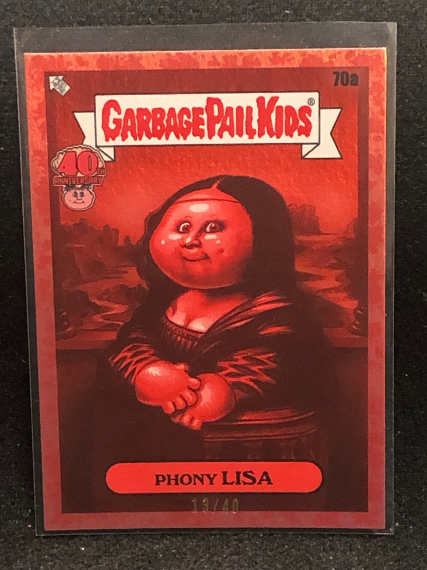 Garbage Pail Kids 40th Anniversary U-PICK Ruby Red Parallel /40 Singles