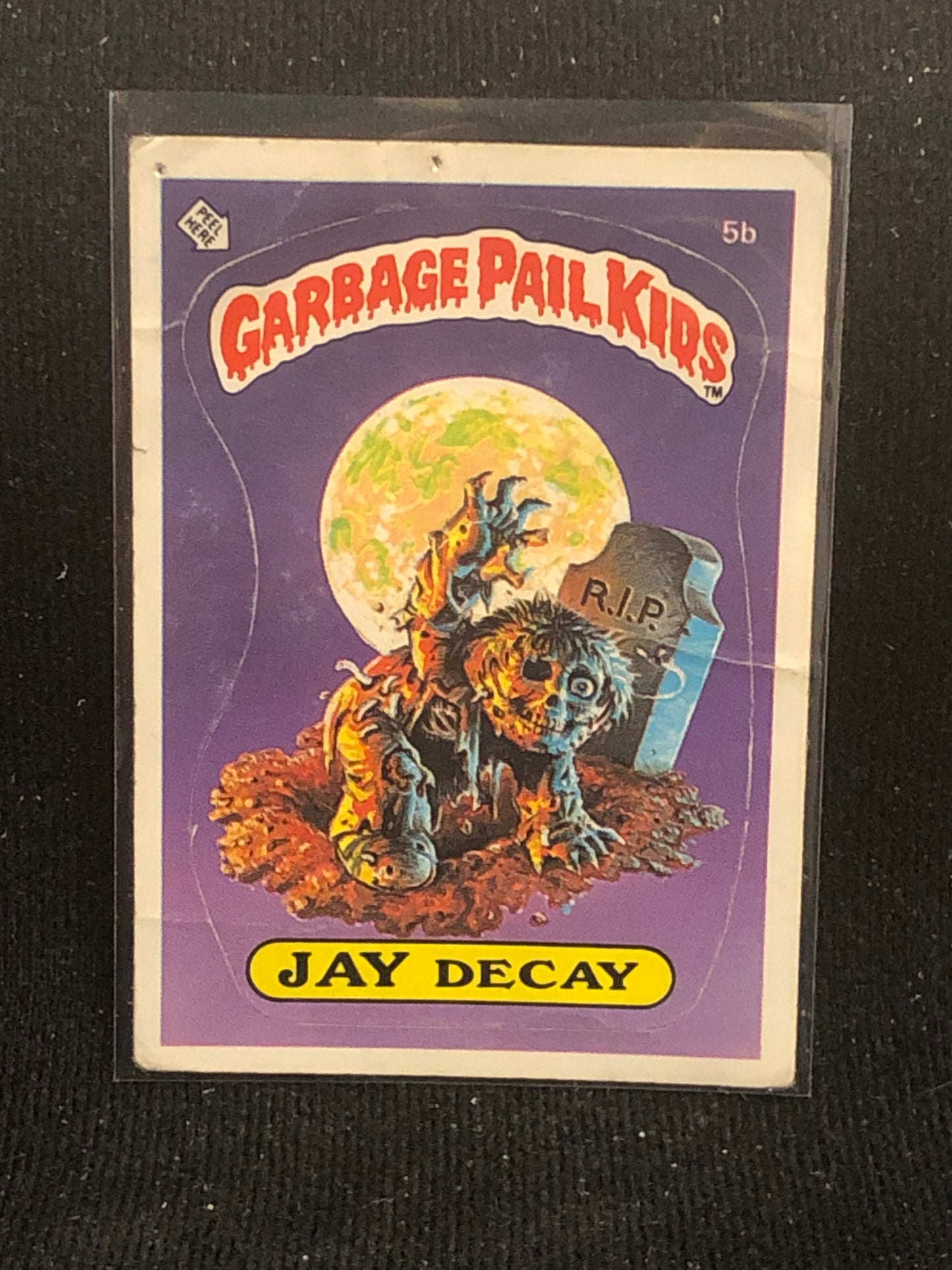 Garbage Pail Kids Original Series 1 (os1) 5b Jay Decay