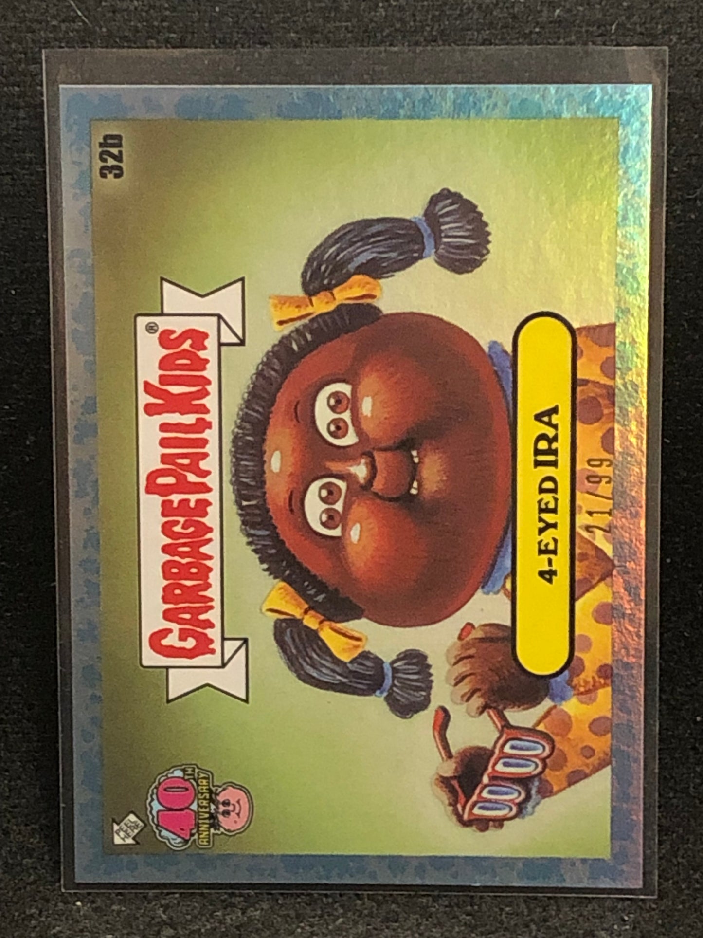 Garbage Pail Kids 40th Anniversary U-PICK Aqua Border /99 Singles