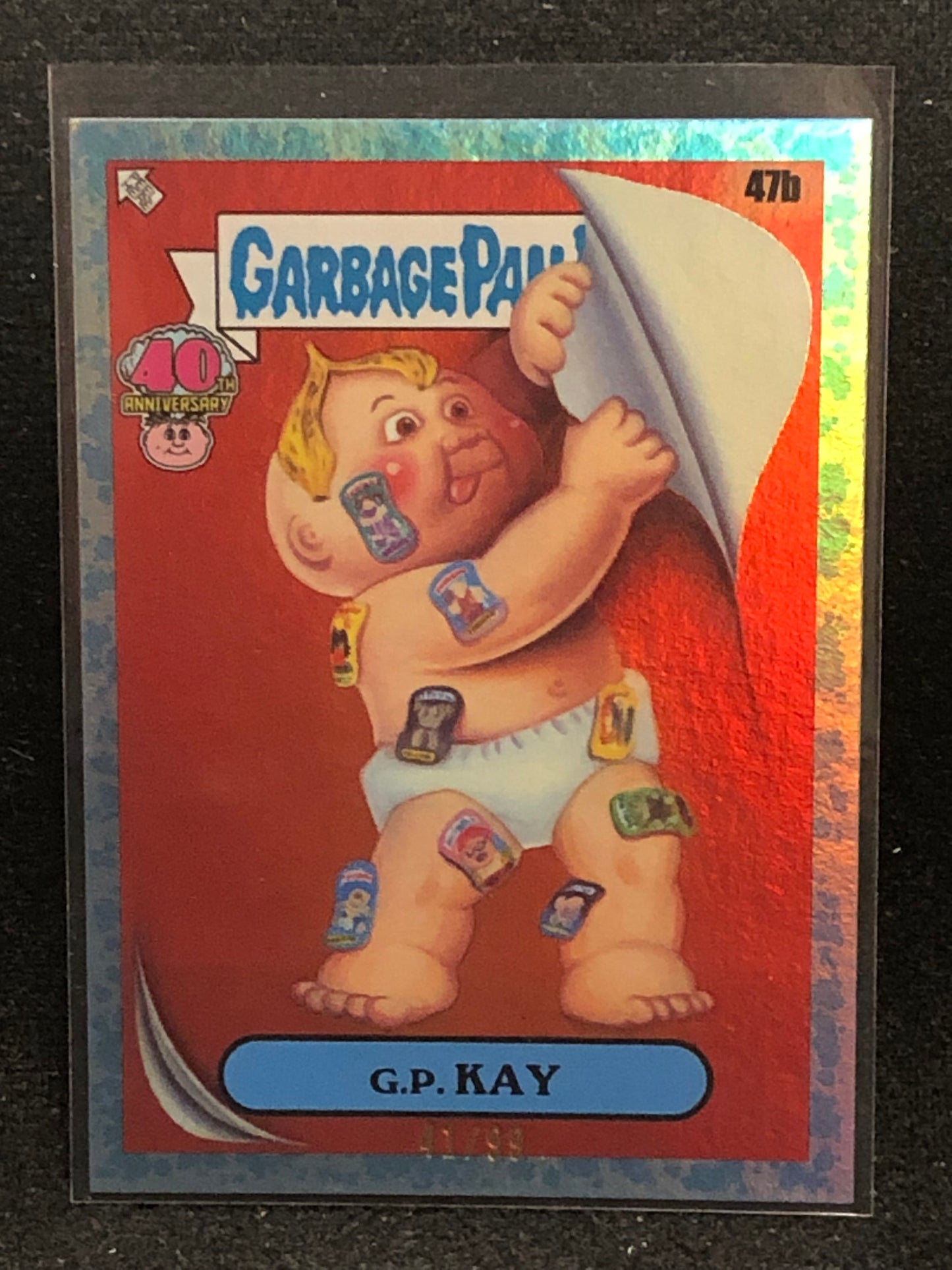 Garbage Pail Kids 40th Anniversary U-PICK Aqua Border /99 Singles