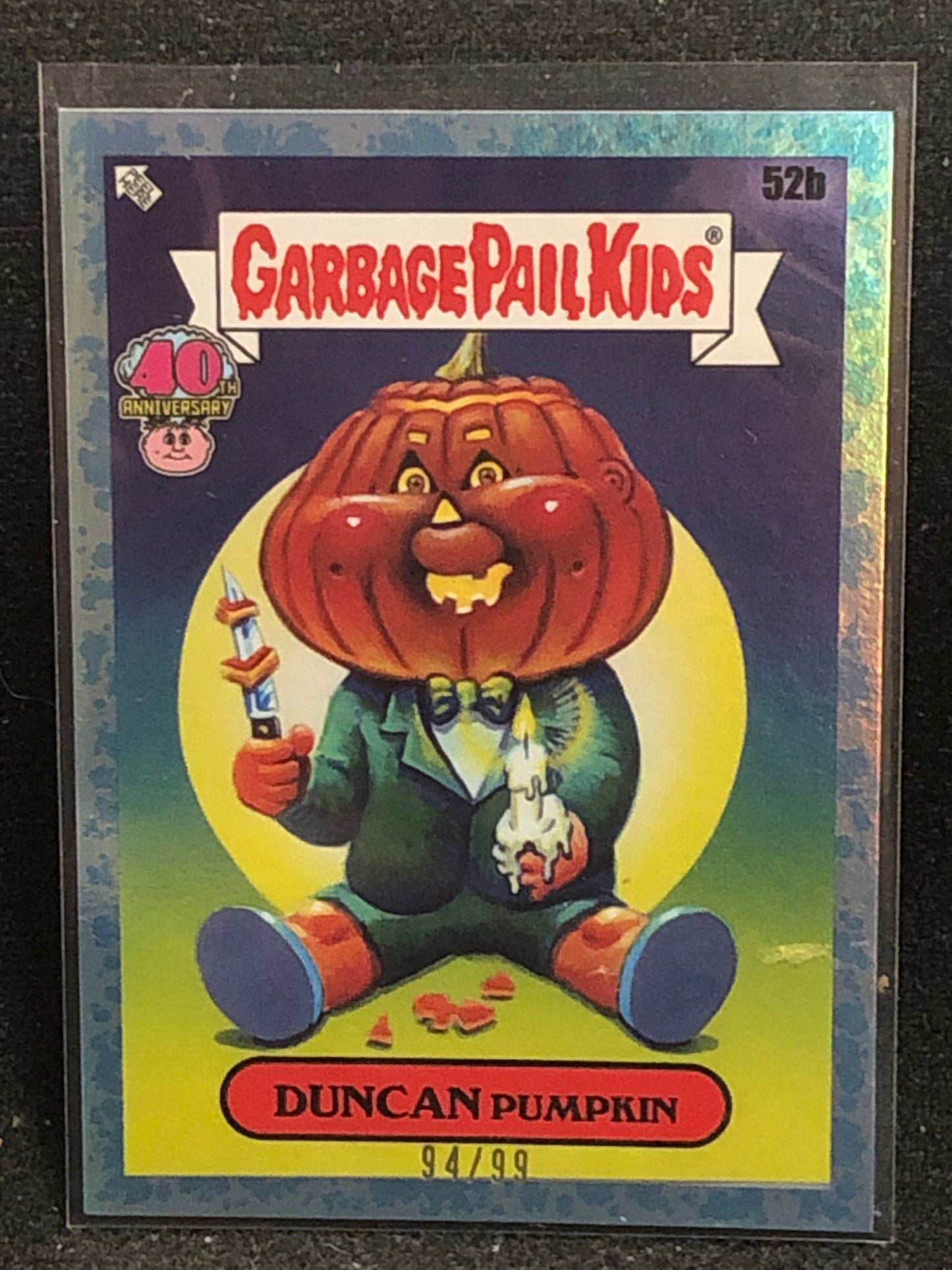 Garbage Pail Kids 40th Anniversary U-PICK Aqua Border /99 Singles