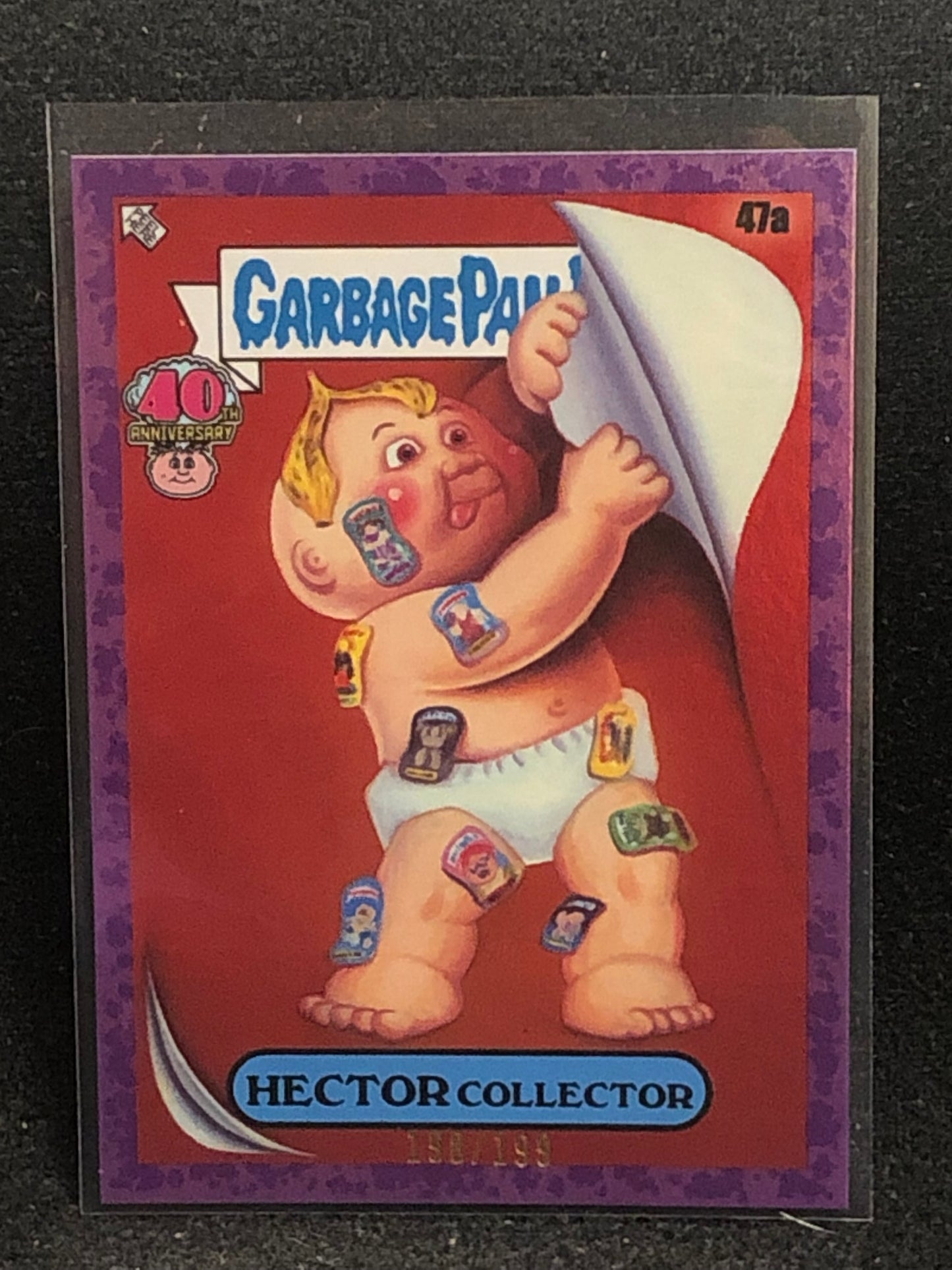 Garbage Pail Kids 40th Anniversary U-PICK Purple Border /199 Singles