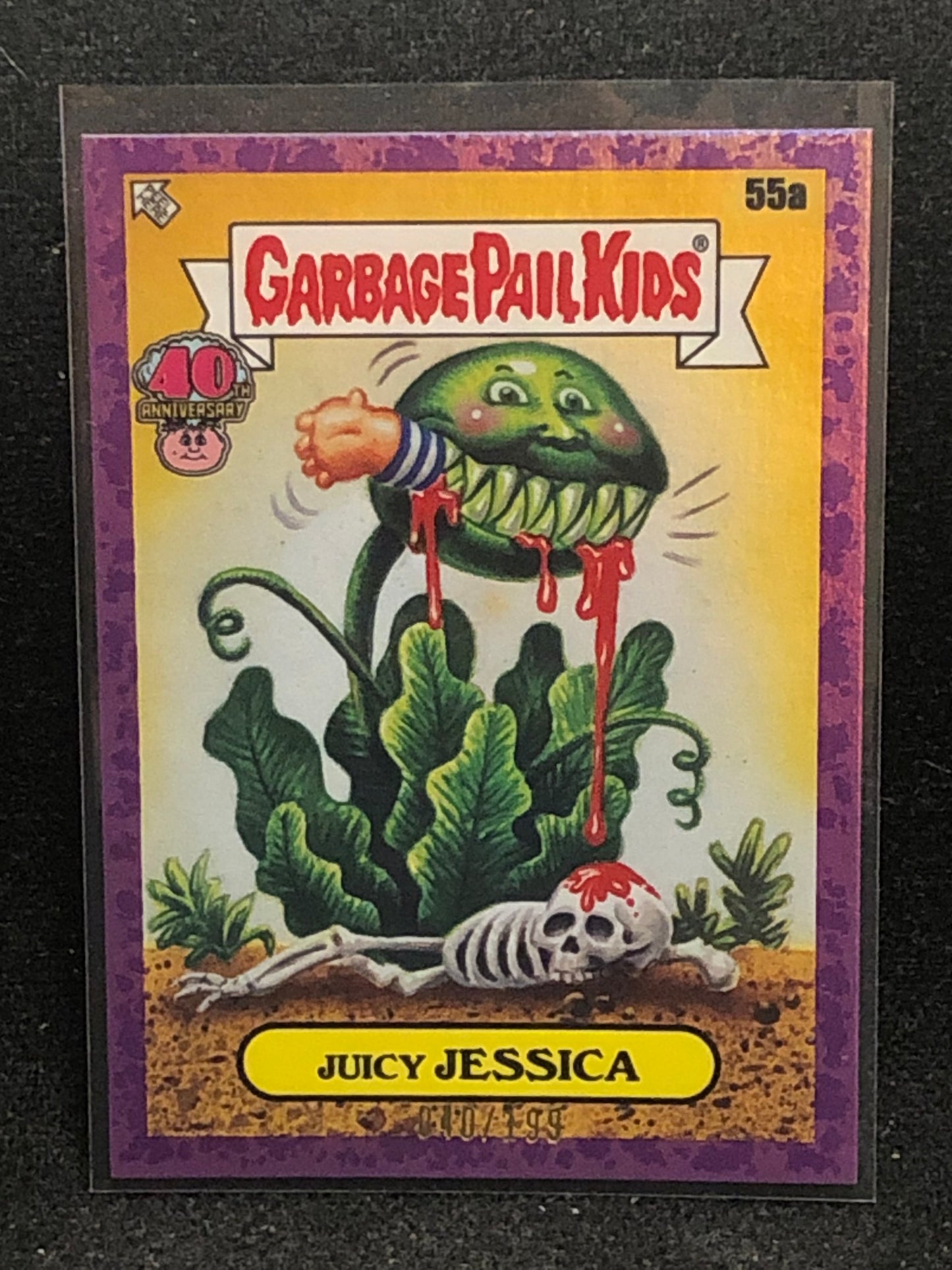Garbage Pail Kids 40th Anniversary U-PICK Purple Border /199 Singles