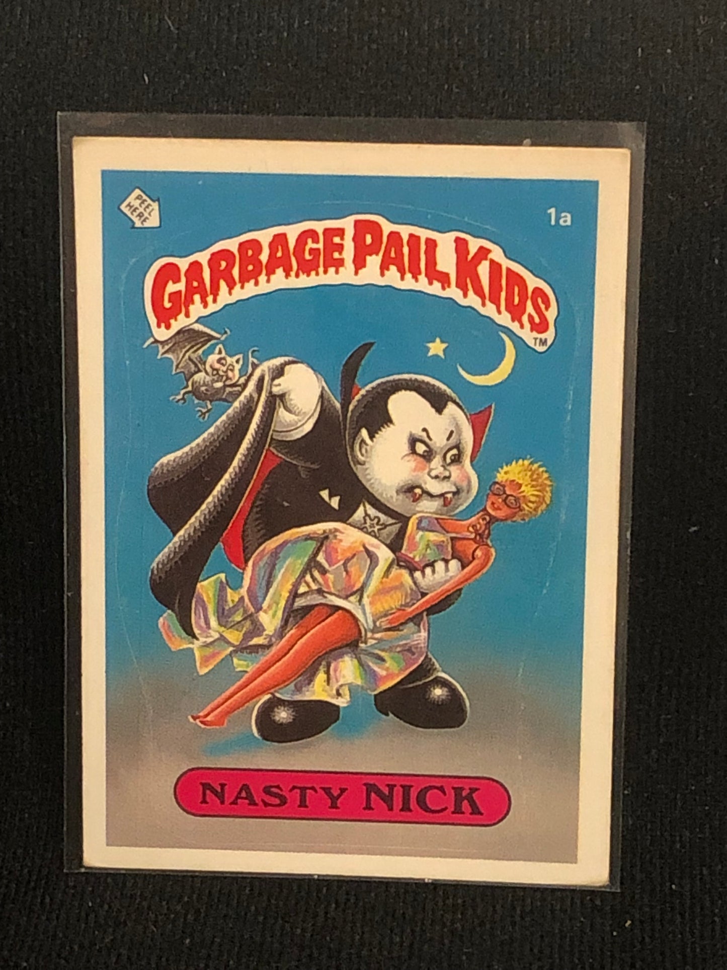 Garbage Pail Kids Original Series 1 (os1) 1a Nasty Nick