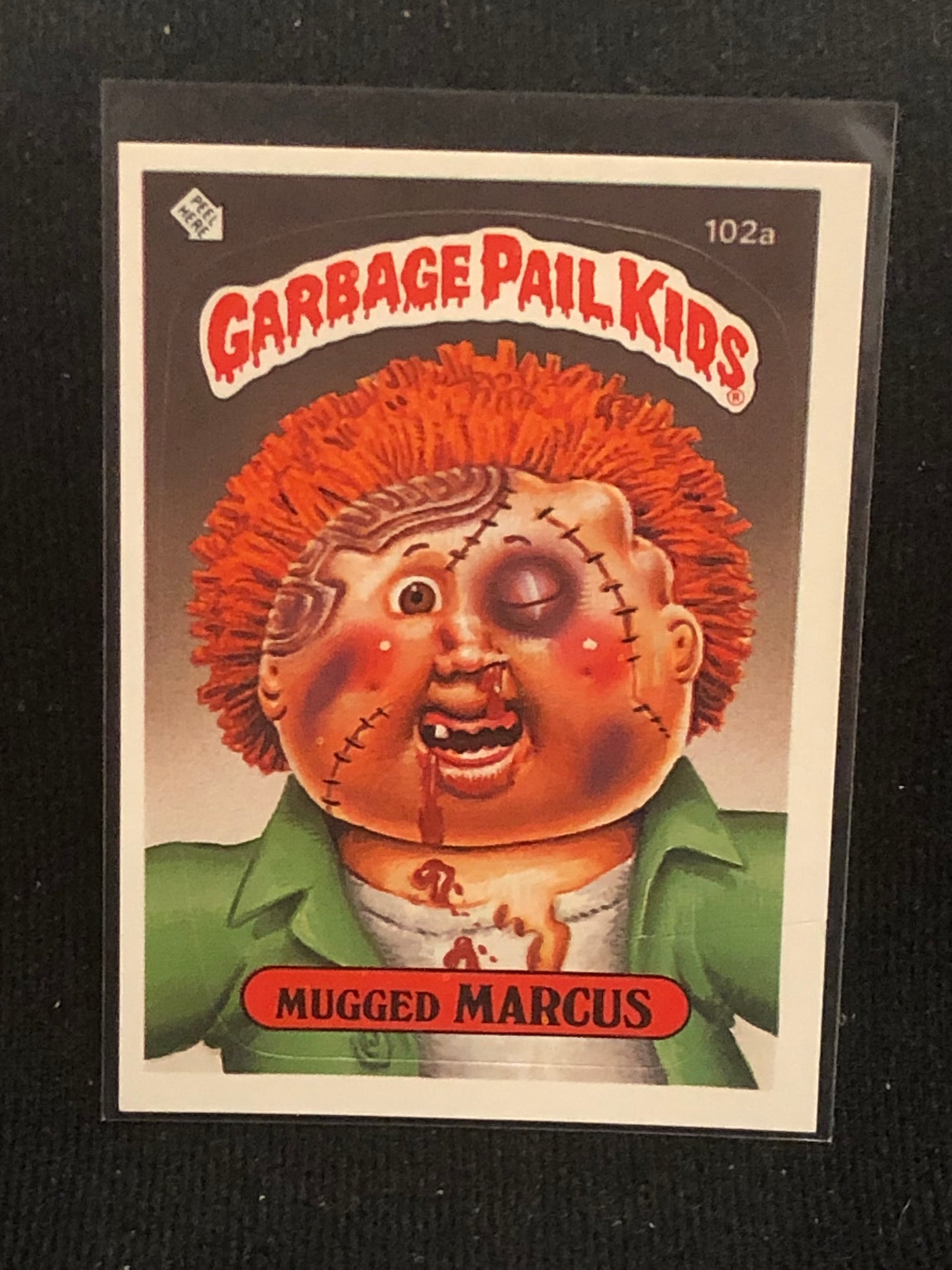 Garbage Pail Kids Original Series 3 (os3) 102a Mugged Marcus