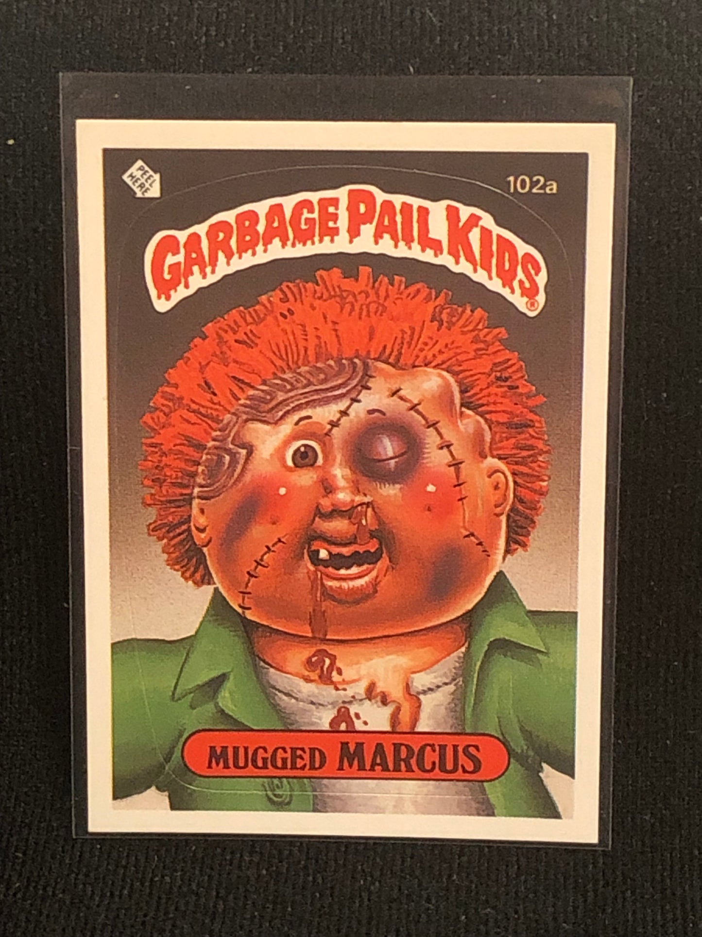 Garbage Pail Kids Original Series 3 (os3) 102a Mugged Marcus