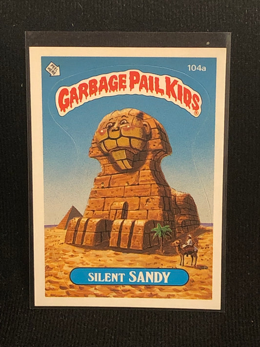 Garbage Pail Kids Original Series 3 (os3) 104a Silent Sandy