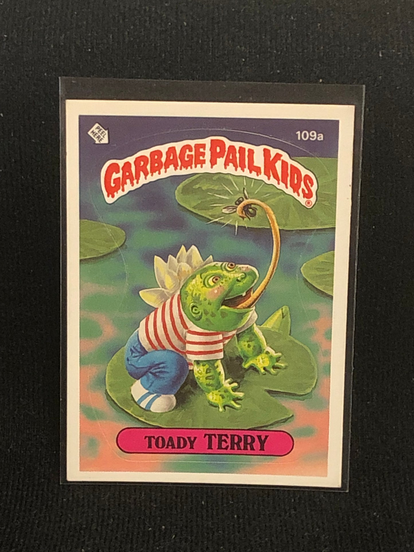 Garbage Pail Kids Original Series 3 (os3) 109a Toady Terry