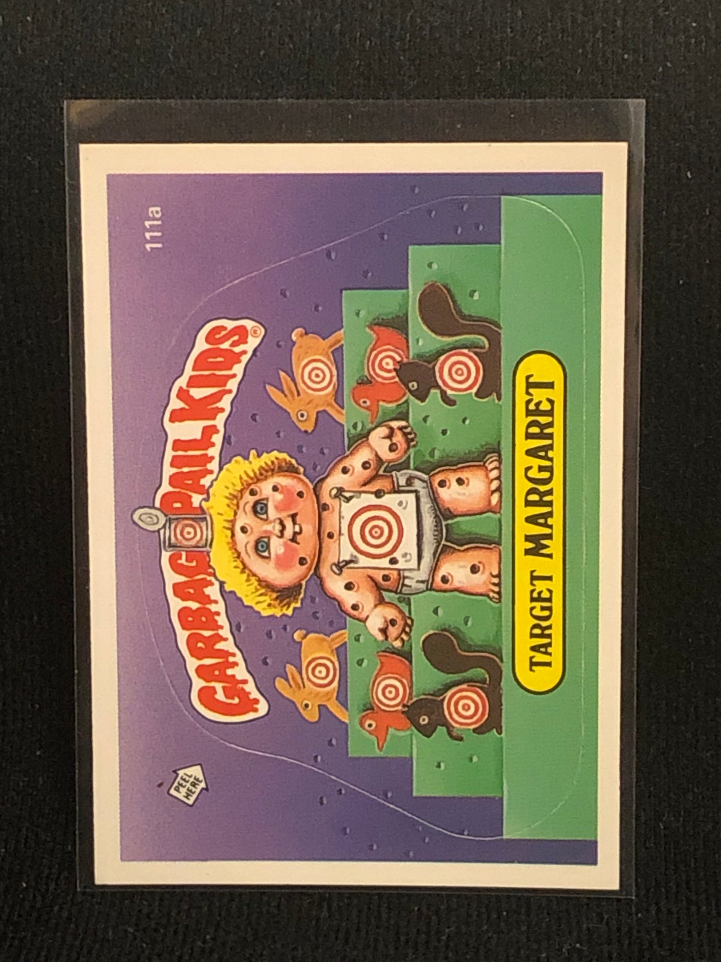 Garbage Pail Kids Original Series 3 (os3) 111a Target Margaret