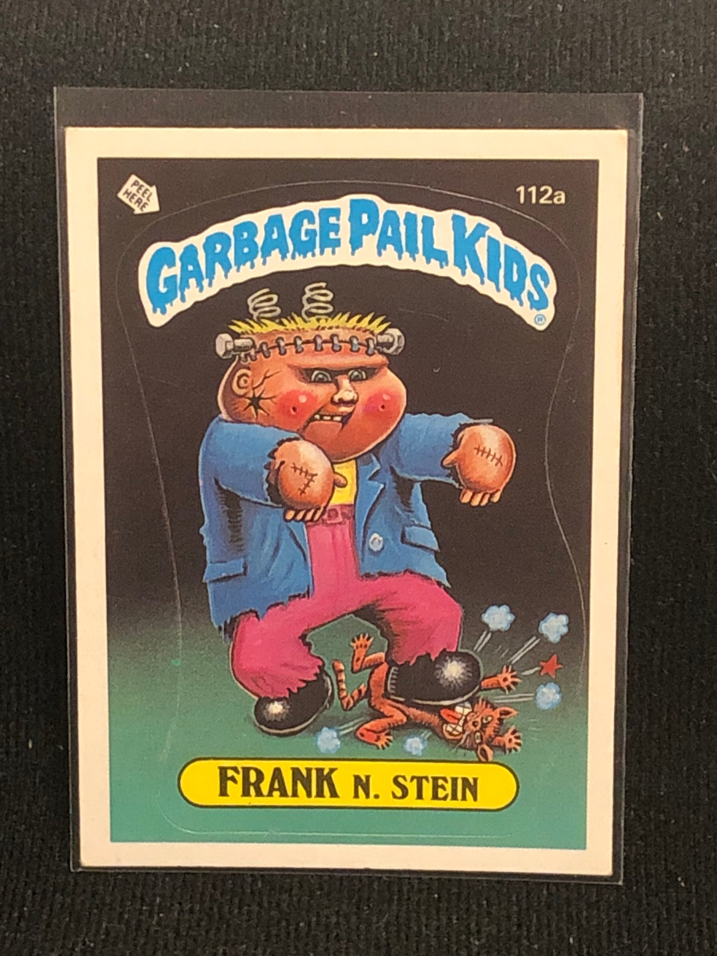 Garbage Pail Kids Original Series 3 (os3) 112A Frank N Stein