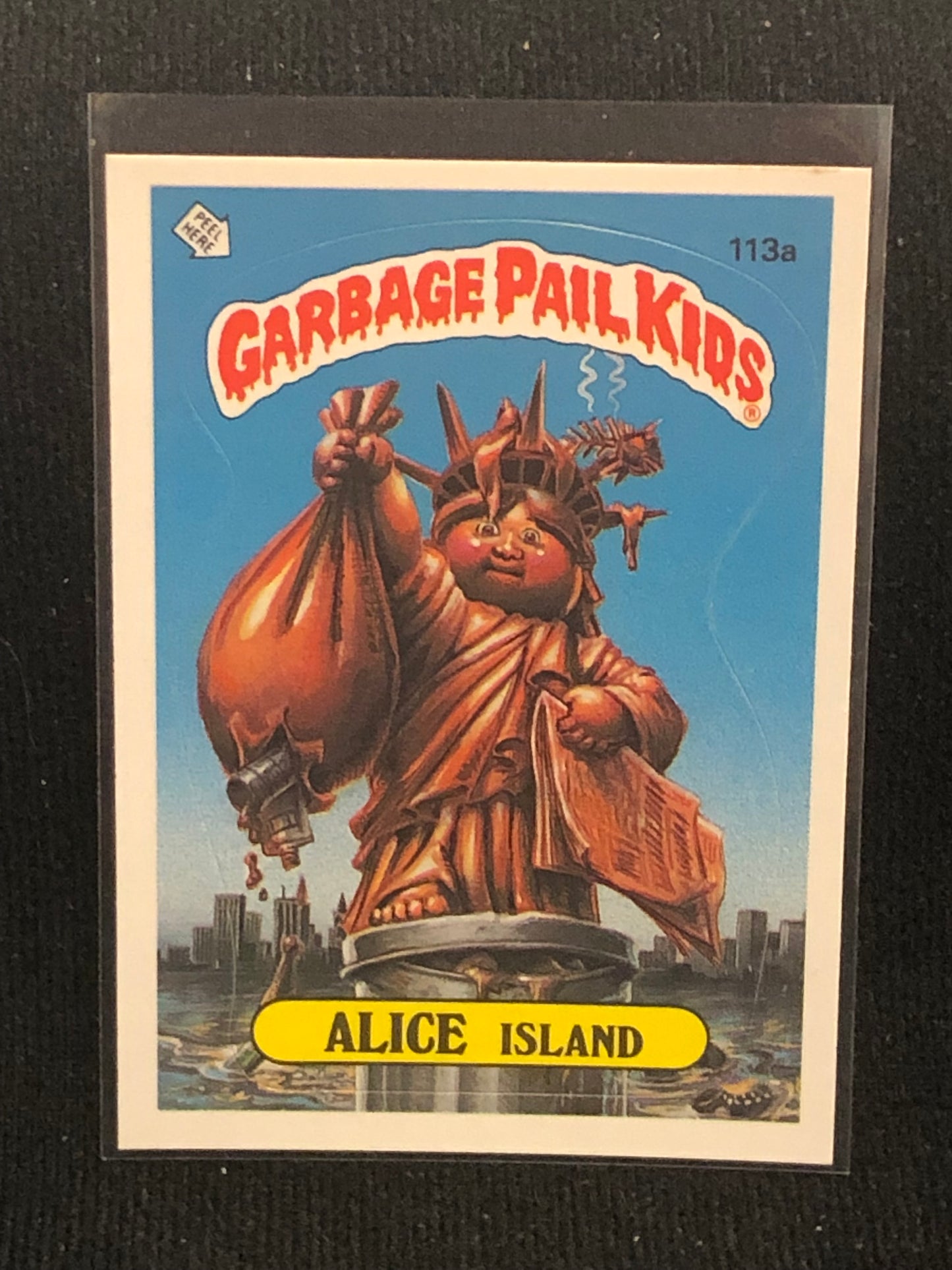 Garbage Pail Kids Original Series 3 (os3) 113a Alice Island