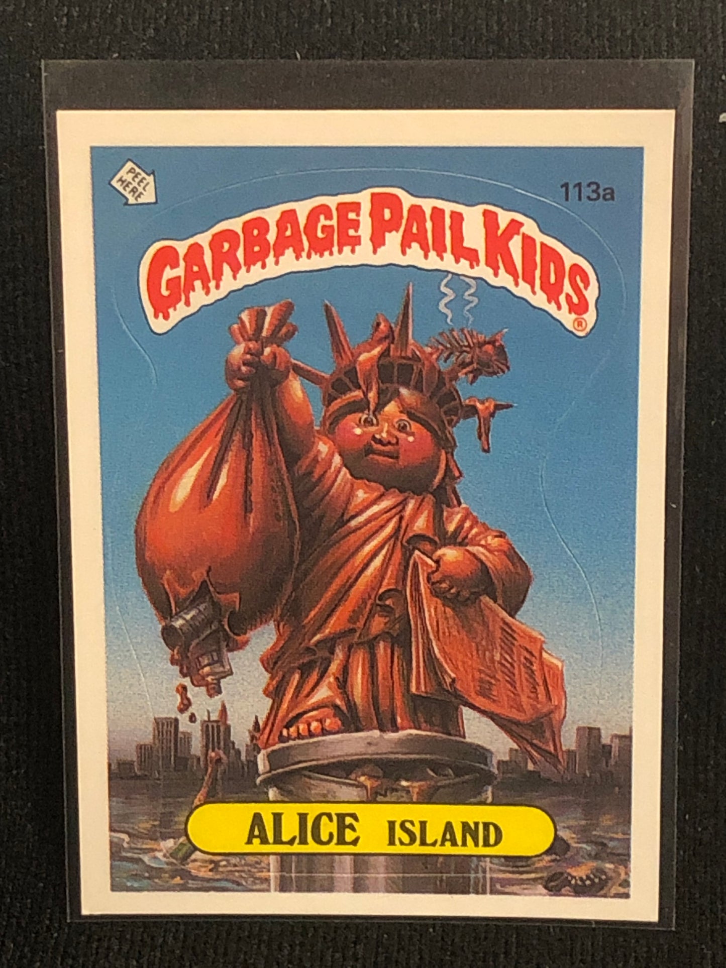 Garbage Pail Kids Original Series 3 (os3) 113a Alice Island