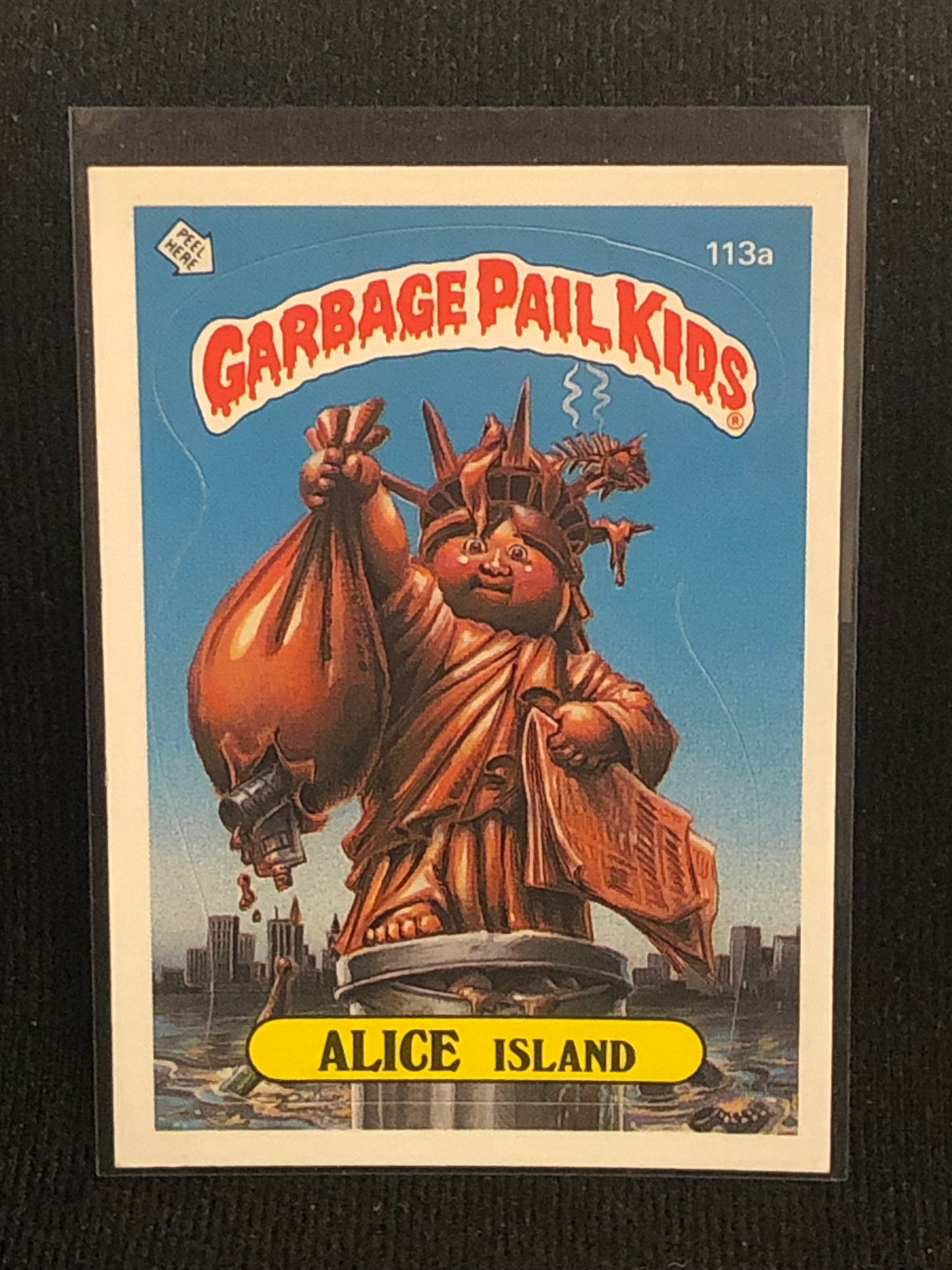 Garbage Pail Kids Original Series 3 (os3) 113a Alice Island