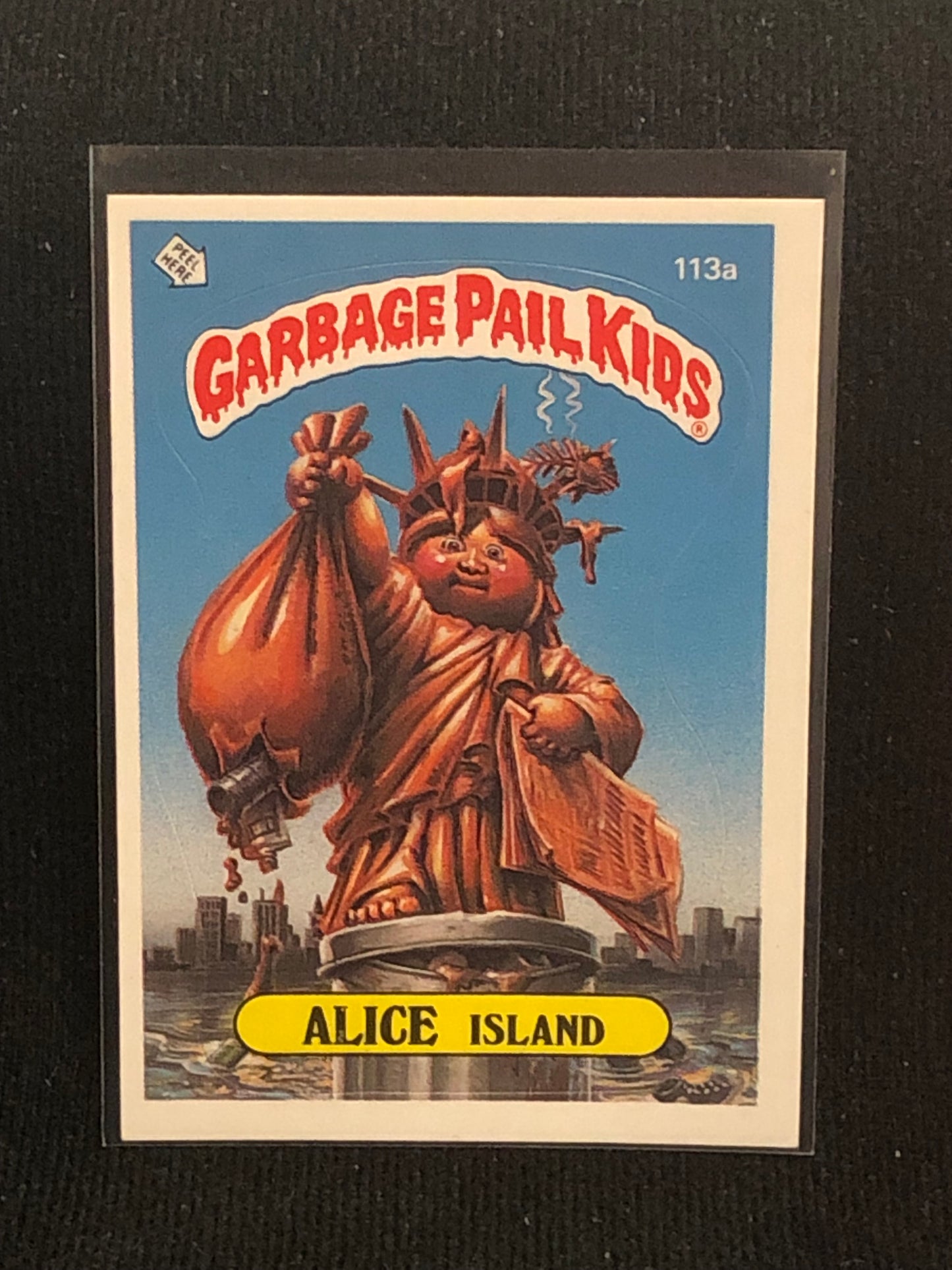 Garbage Pail Kids Original Series 3 (os3) 113a Alice Island