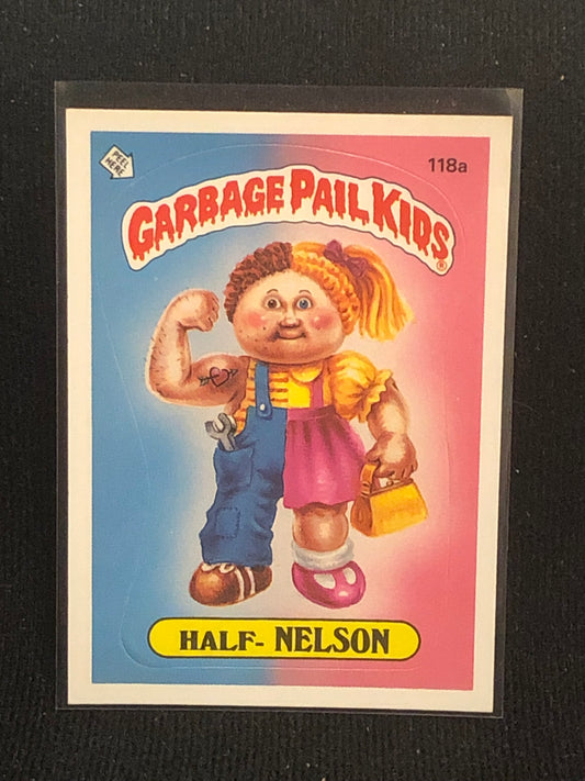 Garbage Pail Kids Original Series 3 (os3) 118a Half Nelson