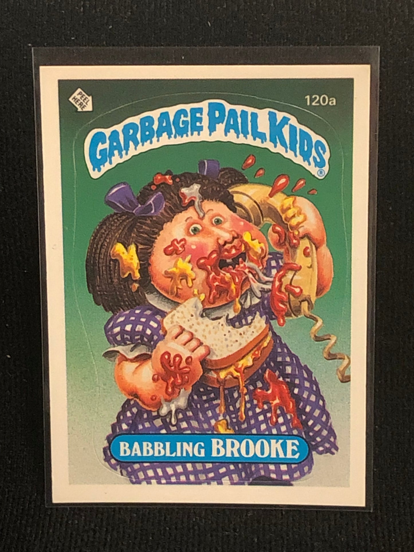 Garbage Pail Kids Original Series 3 (os3) 120a Babbling Brooke