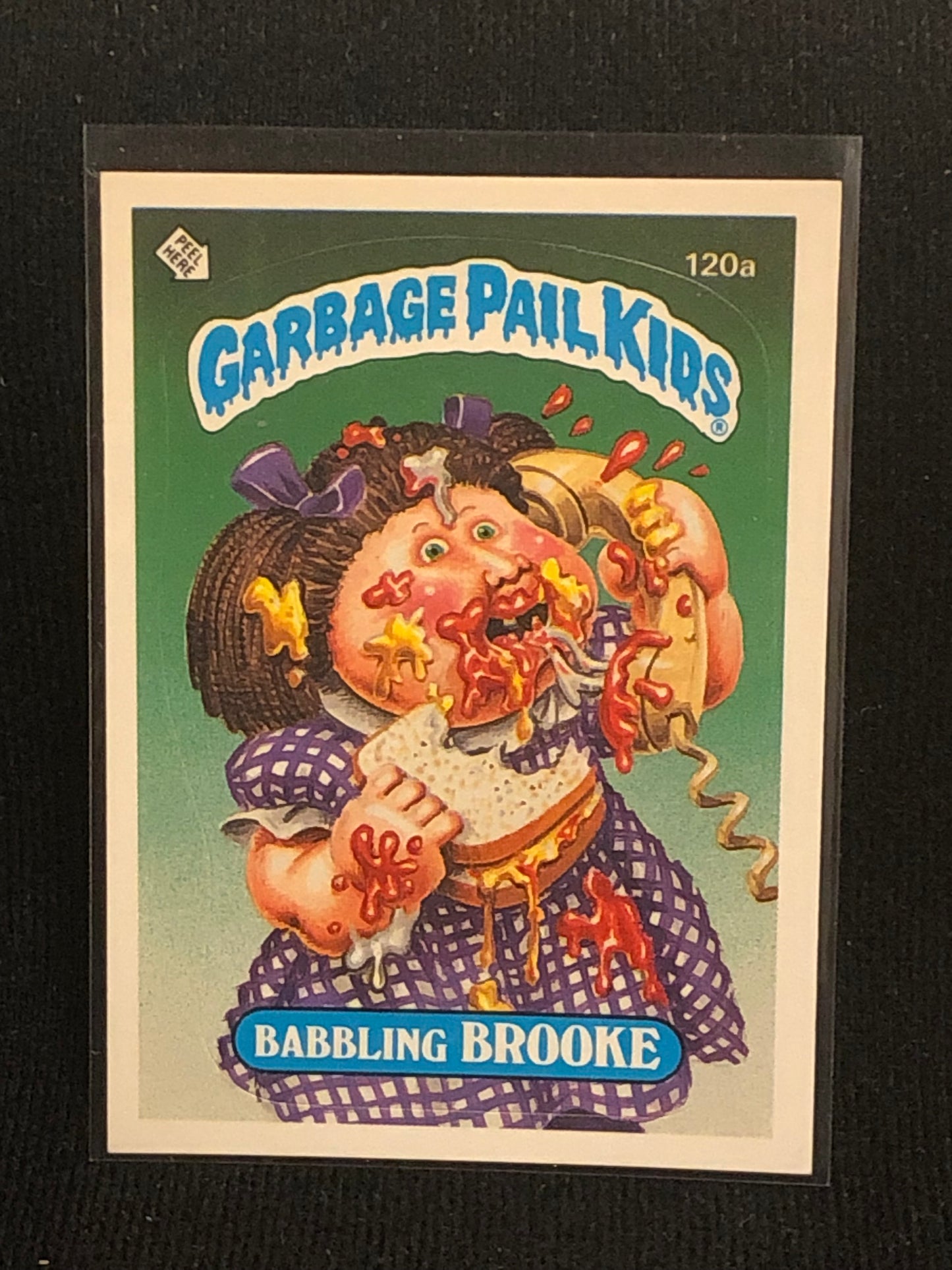 Garbage Pail Kids Original Series 3 (os3) 120a Babbling Brooke