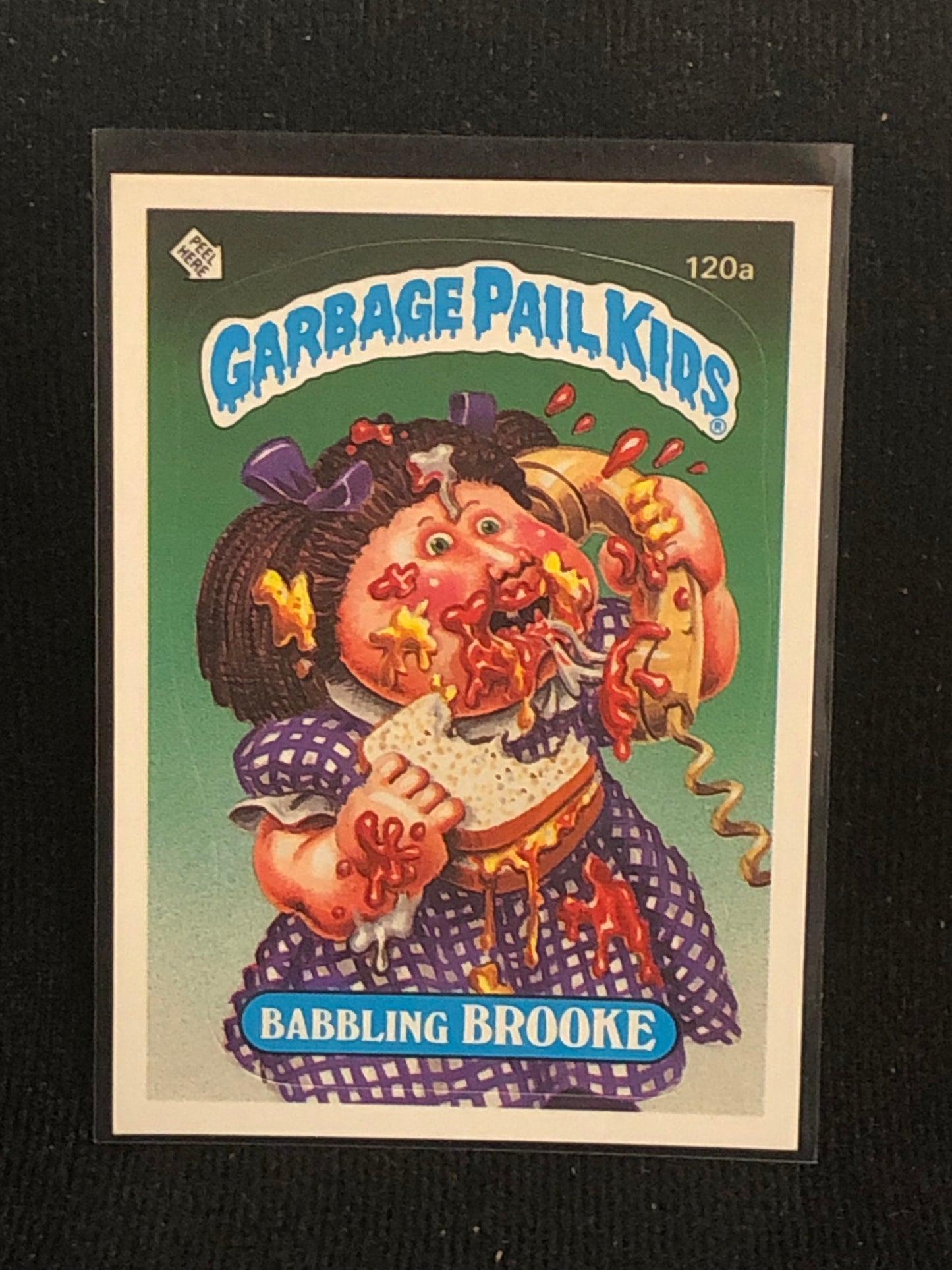 Garbage Pail Kids Original Series 3 (os3) 120a Babbling Brooke