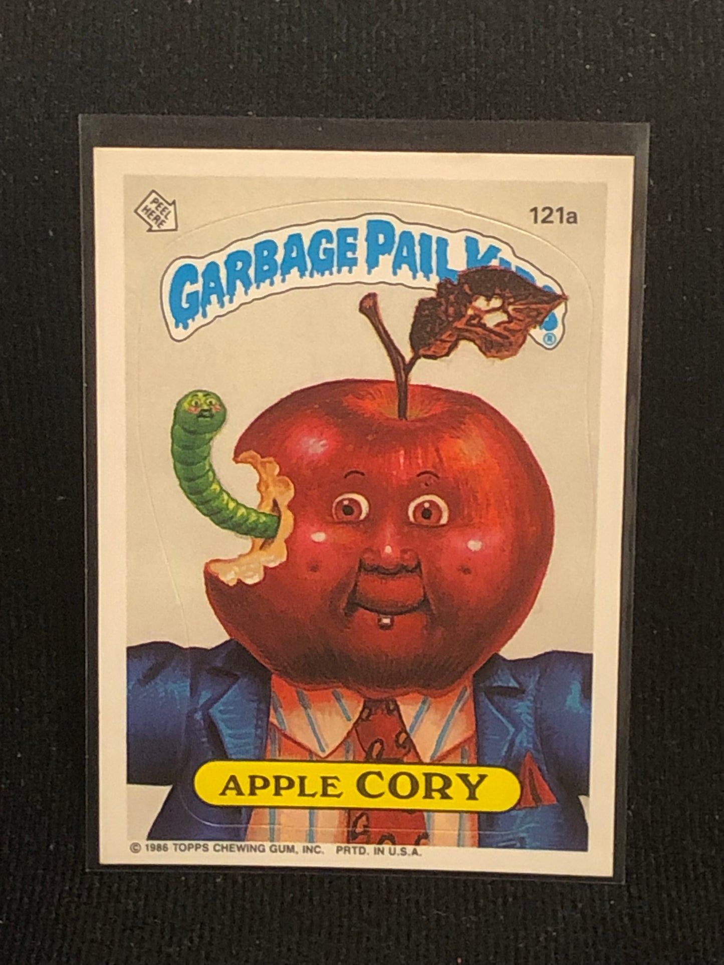 Garbage Pail Kids Original Series 3 (os3) 121a Apple Cory