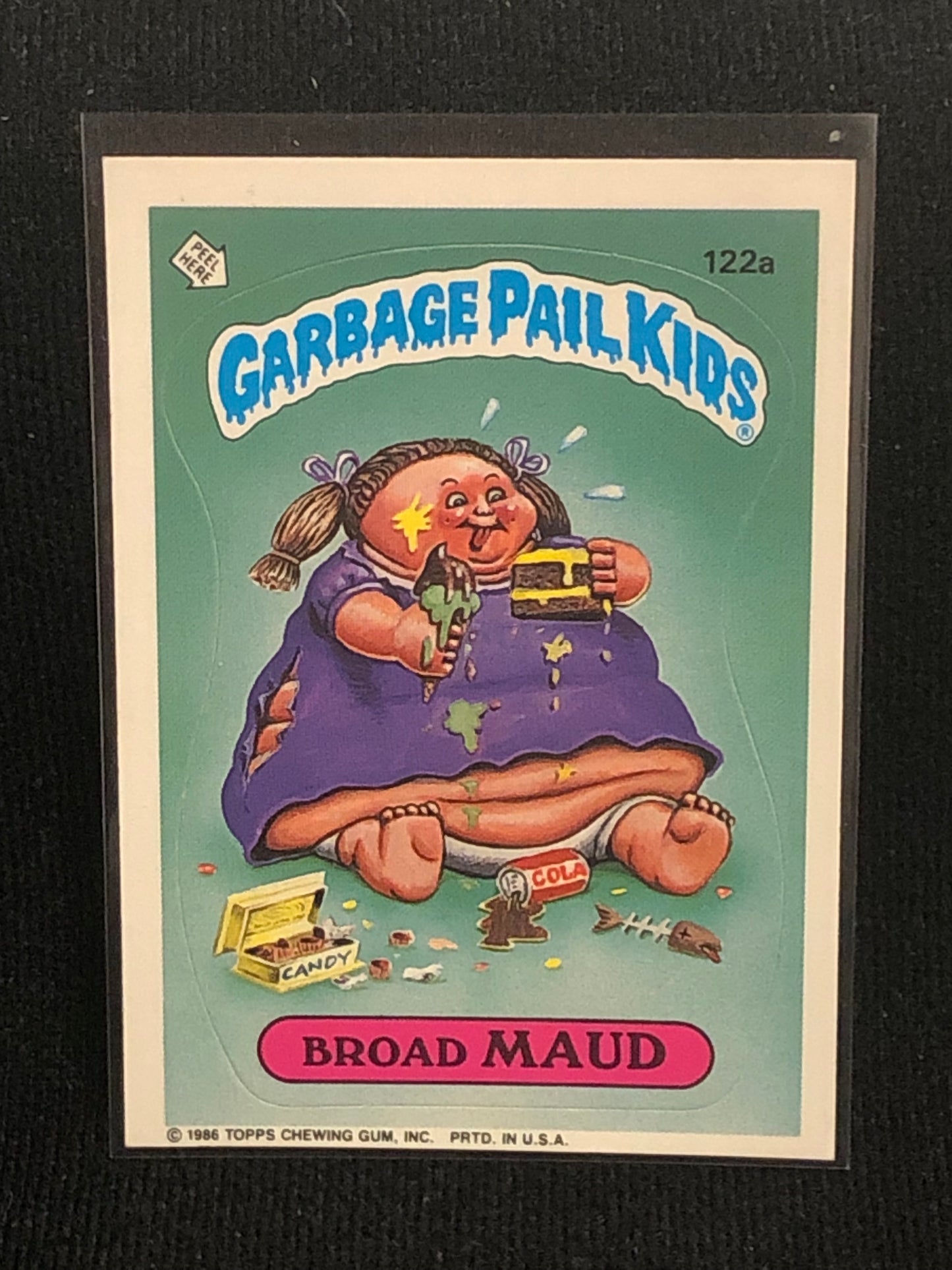 Garbage Pail Kids Original Series 3 (os3) 122a Broad Maud