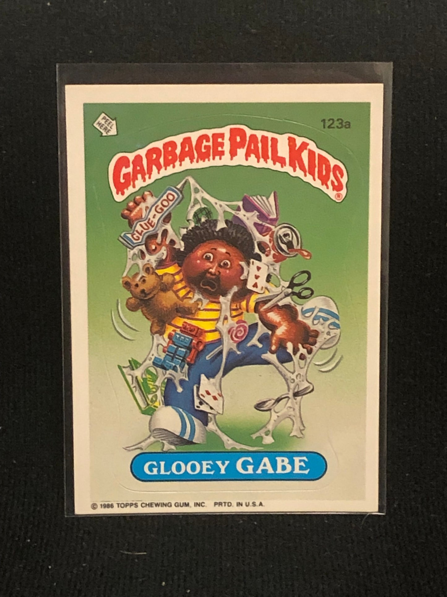 Garbage Pail Kids Original Series 3 (os3) 123a Glooey Gabe