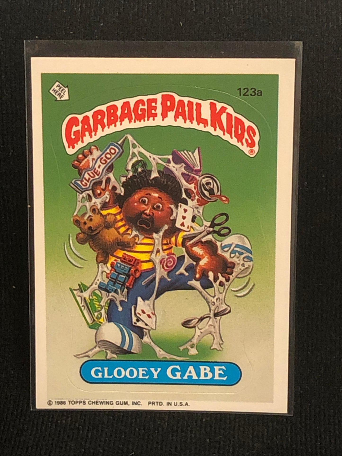 Garbage Pail Kids Original Series 3 (os3) 123a Glooey Gabe