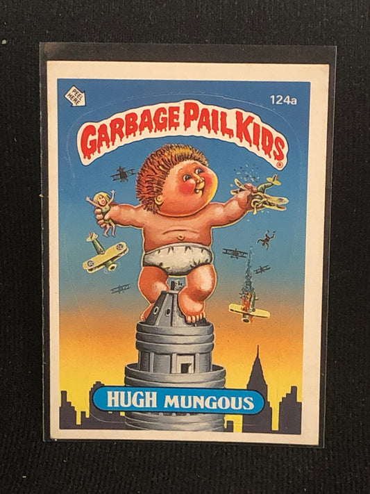 Garbage Pail Kids Original Series 3 (os3) 124a Hugh Mungous