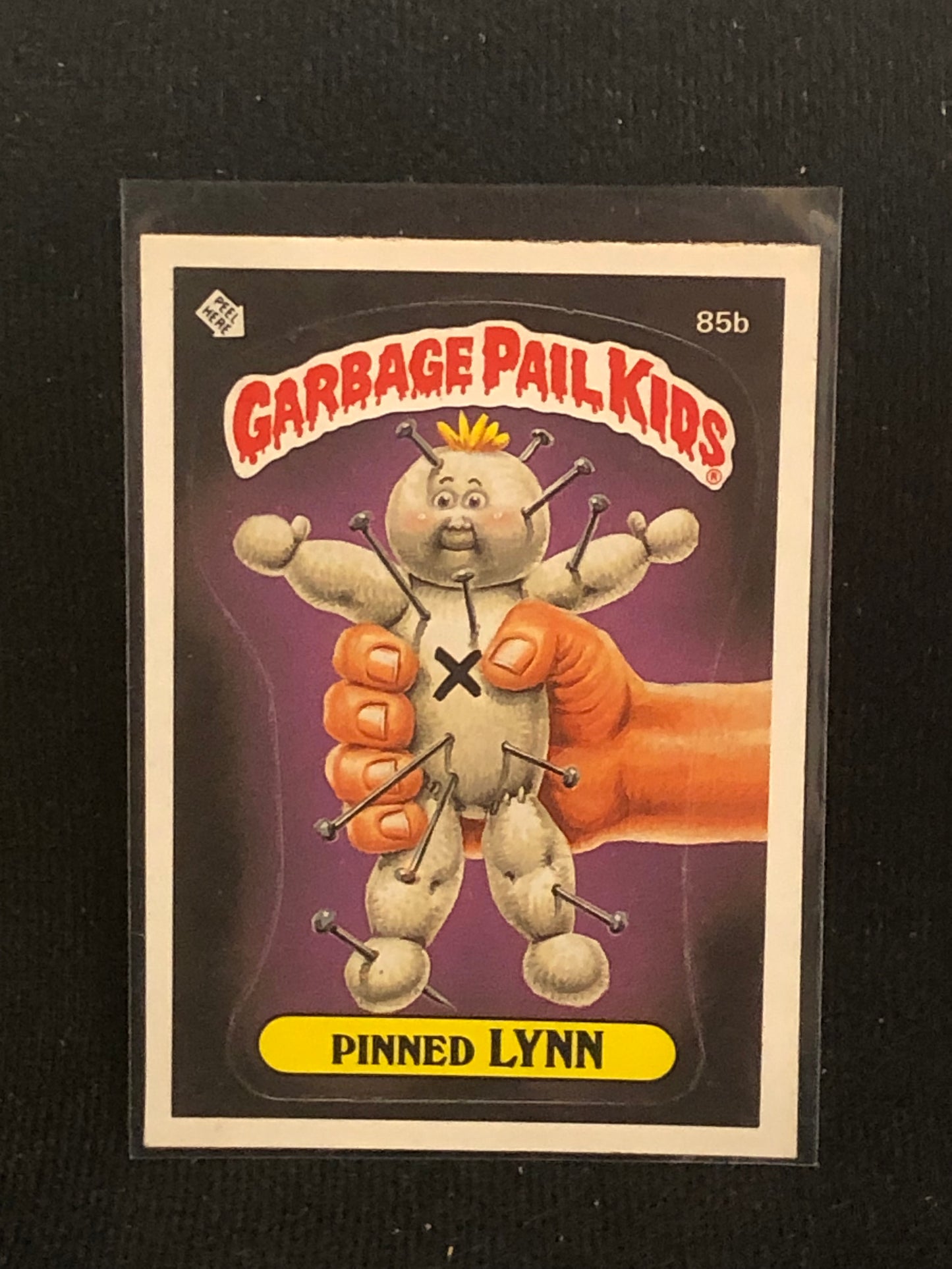 Garbage Pail Kids Original Series 3 (os3) 85b Pinned Lynn