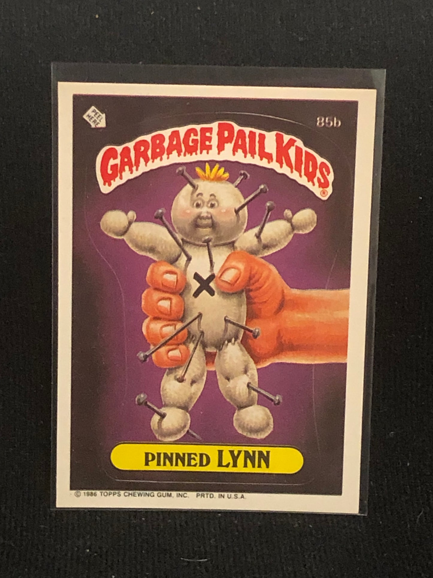 Garbage Pail Kids Original Series 3 (os3) 85b Pinned Lynn