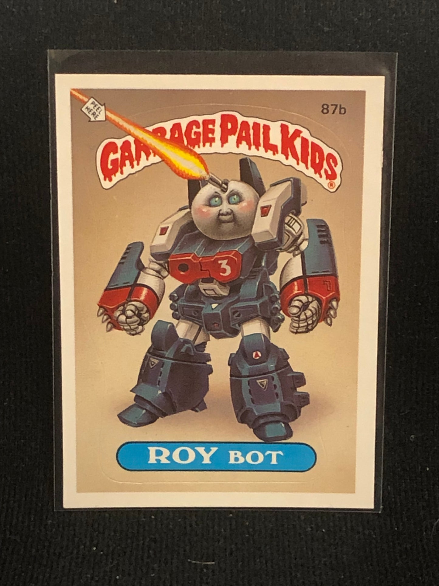 Garbage Pail Kids Original Series 3 (os3) 87b Roy Bot