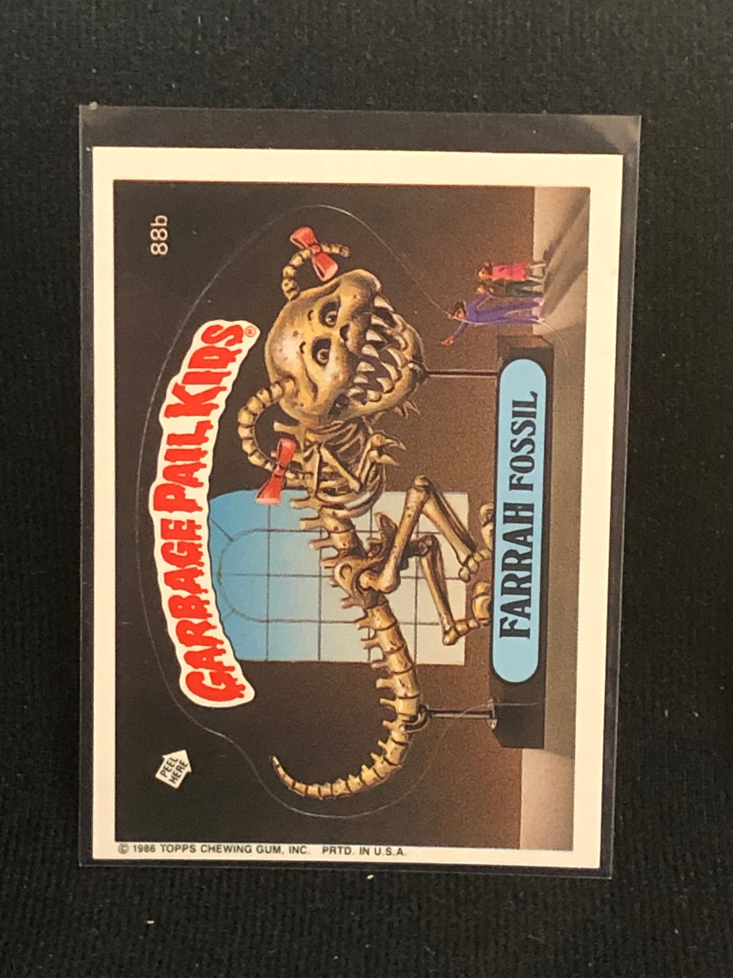 Garbage Pail Kids Original Series 3 (os3) 88b Farrah Fossil