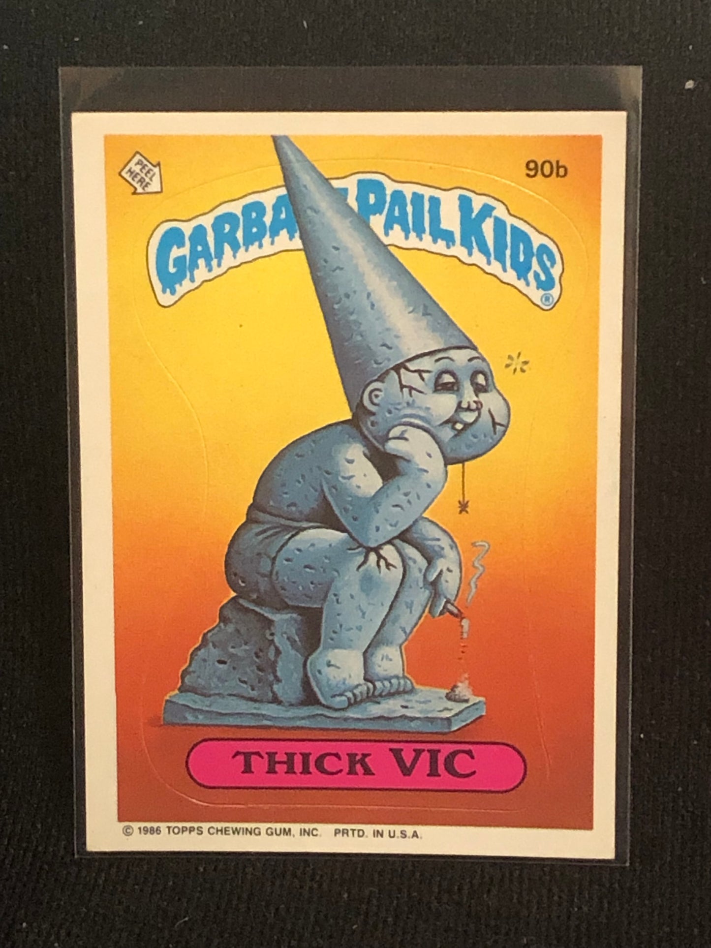 Garbage Pail Kids Original Series 3 (os3) 90b Thick Vic