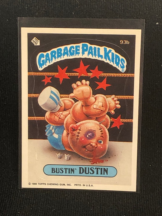 Garbage Pail Kids Original Series 3 (os3) 93b Bustin Dustin