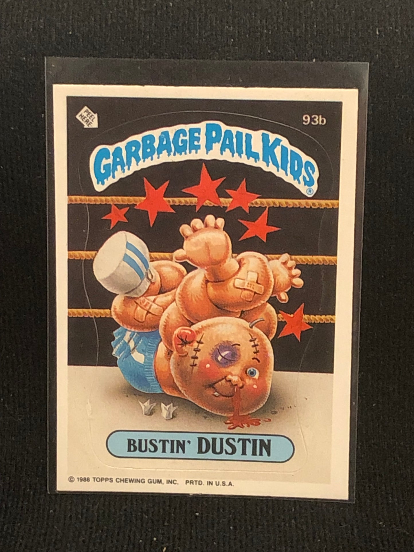 Garbage Pail Kids Original Series 3 (os3) 93b Bustin Dustin