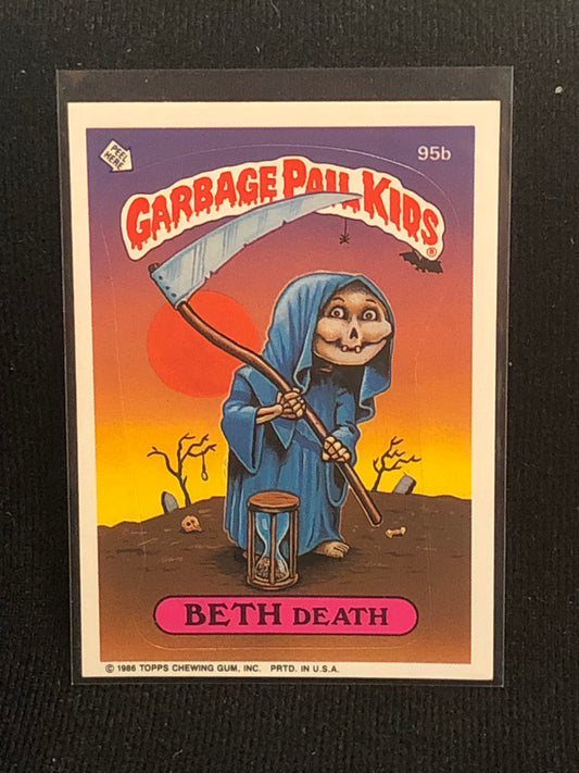 Garbage Pail Kids Original Series 3 (os3) 95b Beth Death