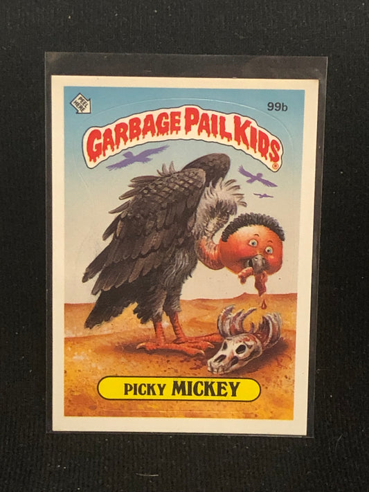 Garbage Pail Kids Original Series 3 (os3) 99b Picky Mickey