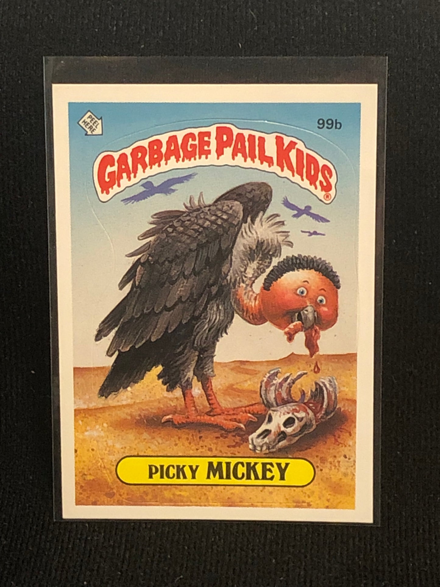 Garbage Pail Kids Original Series 3 (os3) 99b Picky Mickey