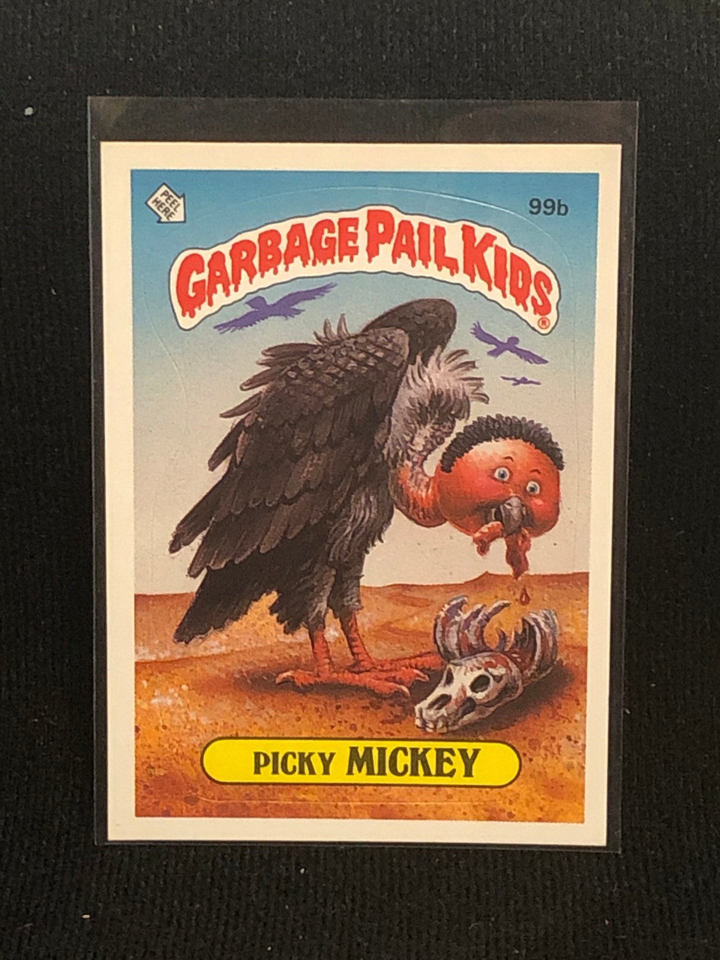 Garbage Pail Kids Original Series 3 (os3) 99b Picky Mickey