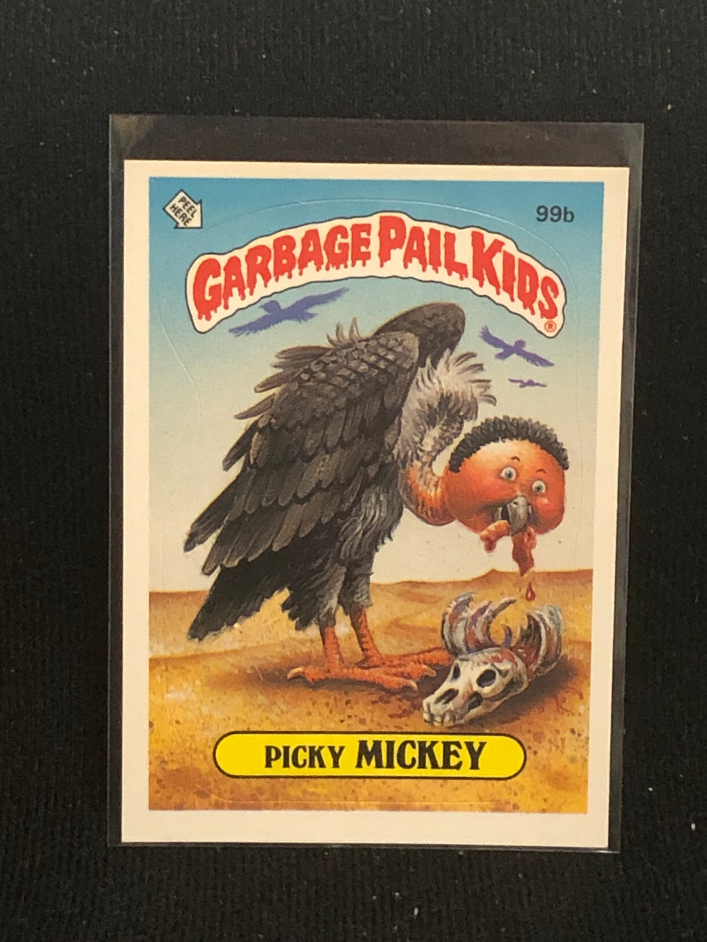 Garbage Pail Kids Original Series 3 (os3) 99b Picky Mickey