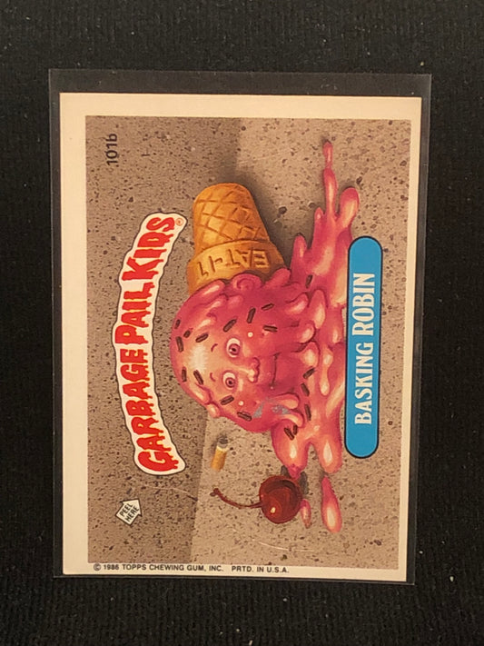 Garbage Pail Kids Original Series 3 (os3) 101b Basking Robin