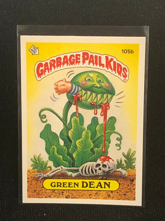 Garbage Pail Kids Original Series 3 (os3) 105b Green Dean