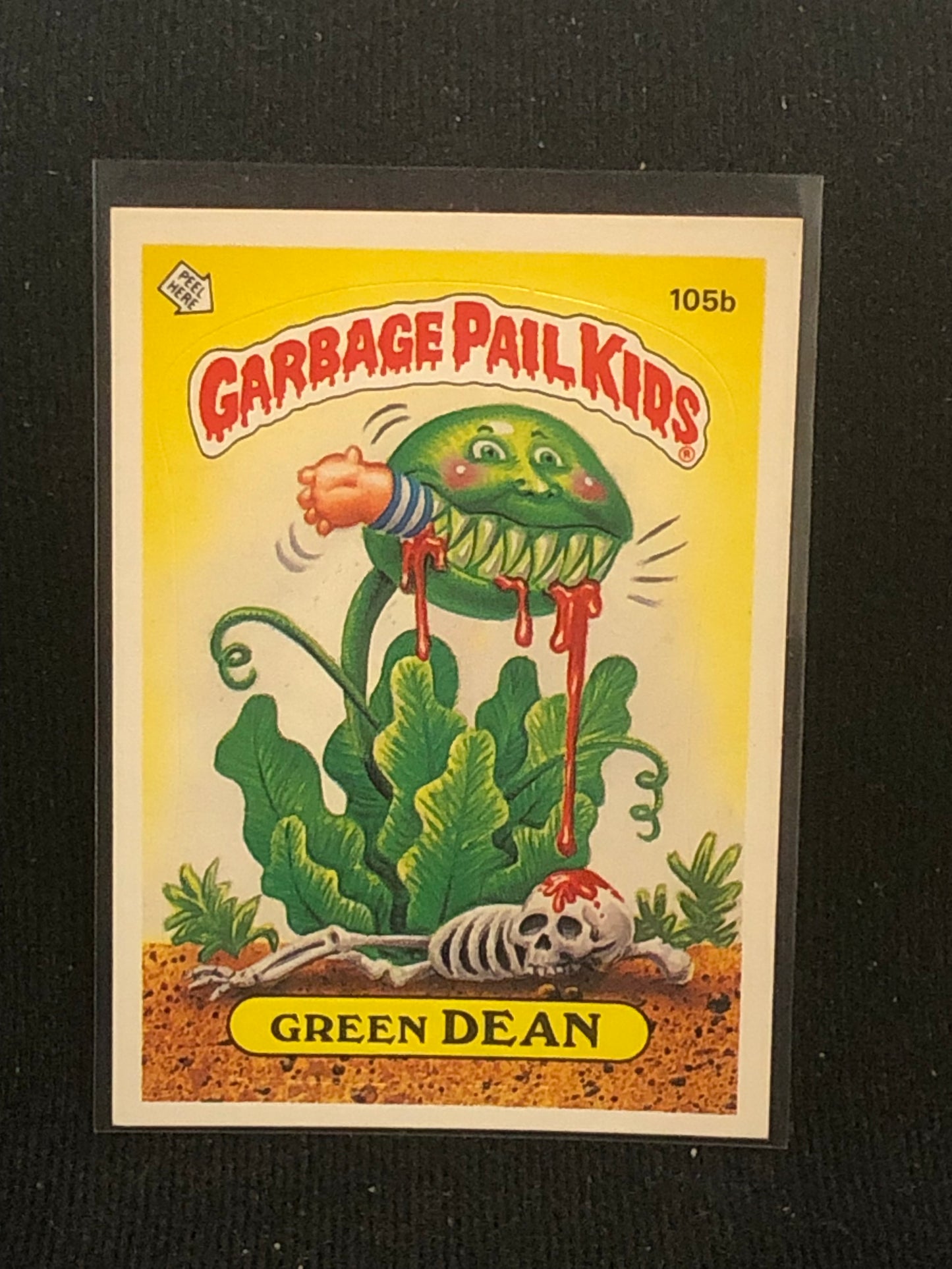 Garbage Pail Kids Original Series 3 (os3) 105b Green Dean