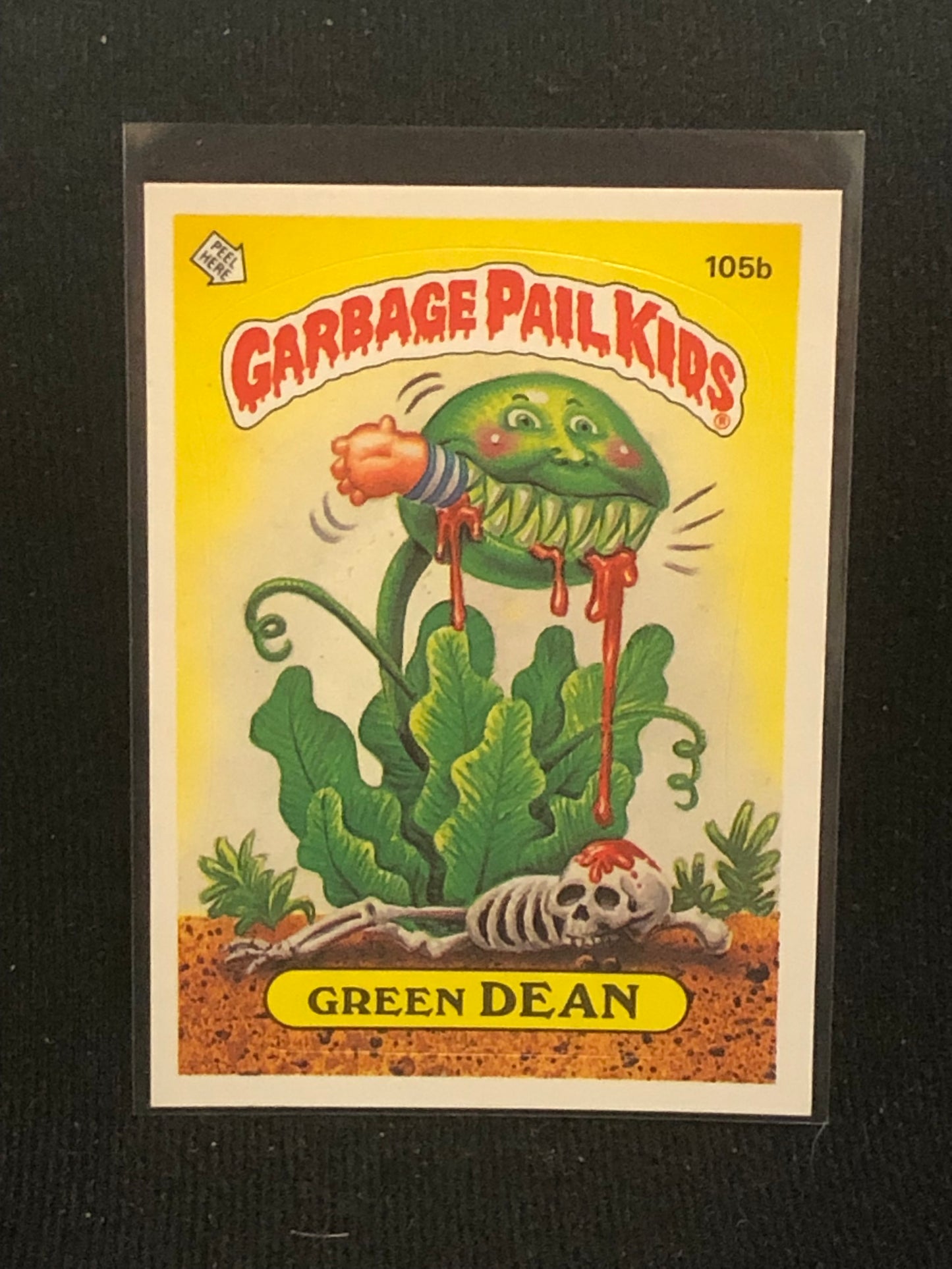 Garbage Pail Kids Original Series 3 (os3) 105b Green Dean