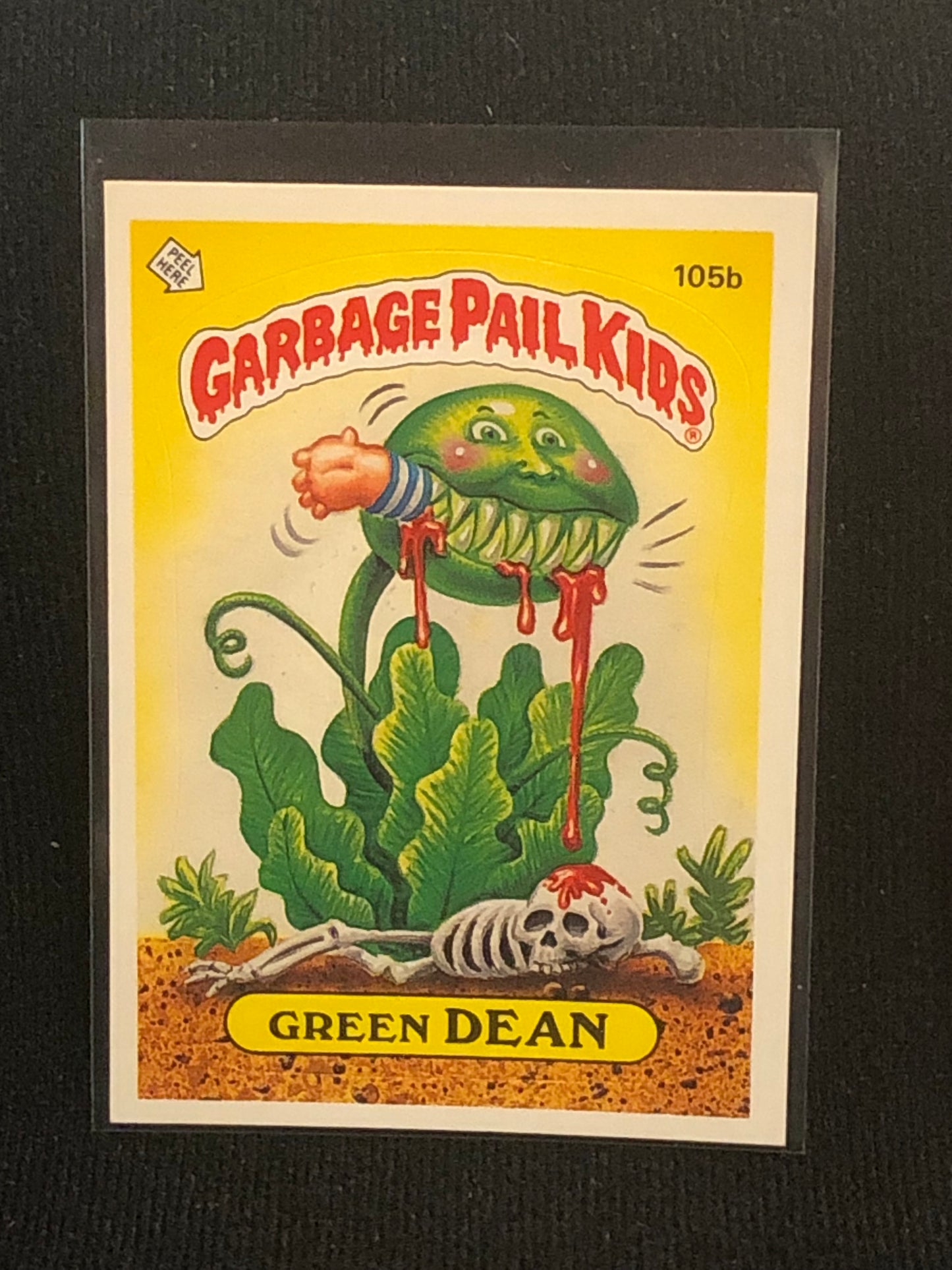 Garbage Pail Kids Original Series 3 (os3) 105b Green Dean