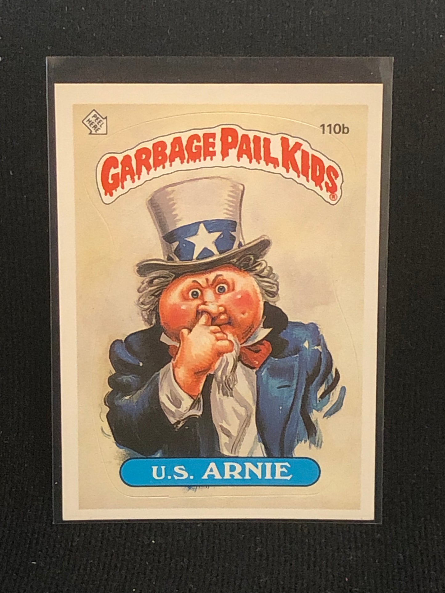 Garbage Pail Kids Original Series 3 (os3) 110b U.S. Arnie