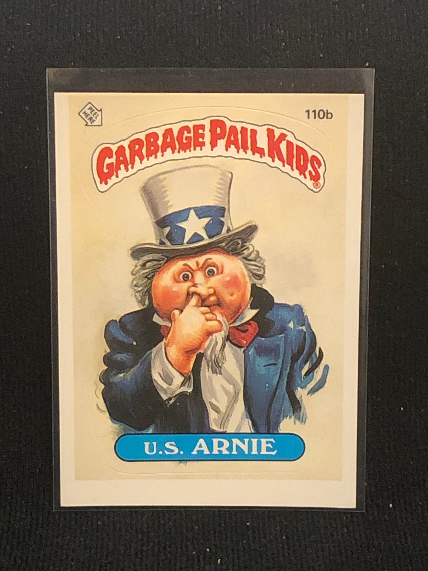 Garbage Pail Kids Original Series 3 (os3) 110b U.S. Arnie