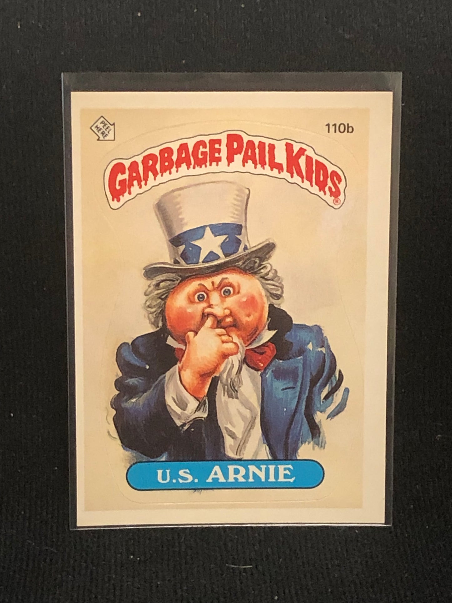 Garbage Pail Kids Original Series 3 (os3) 110b U.S. Arnie