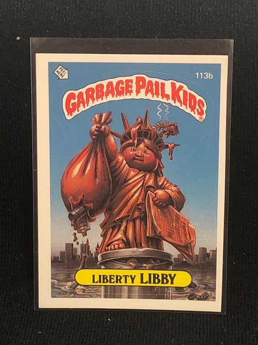 Garbage Pail Kids Original Series 3 (os3) 113b Liberty Libby