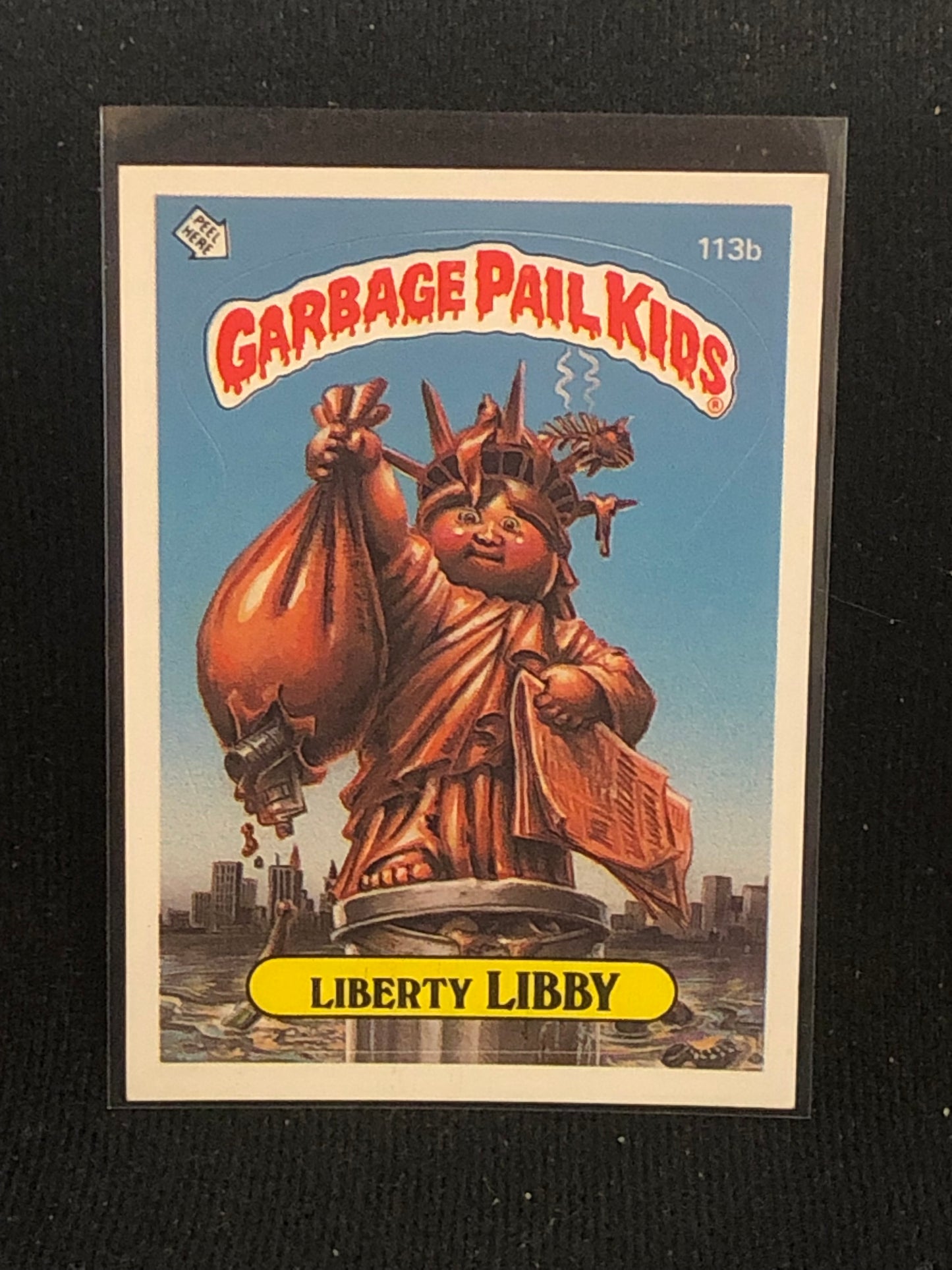 Garbage Pail Kids Original Series 3 (os3) 113b Liberty Libby