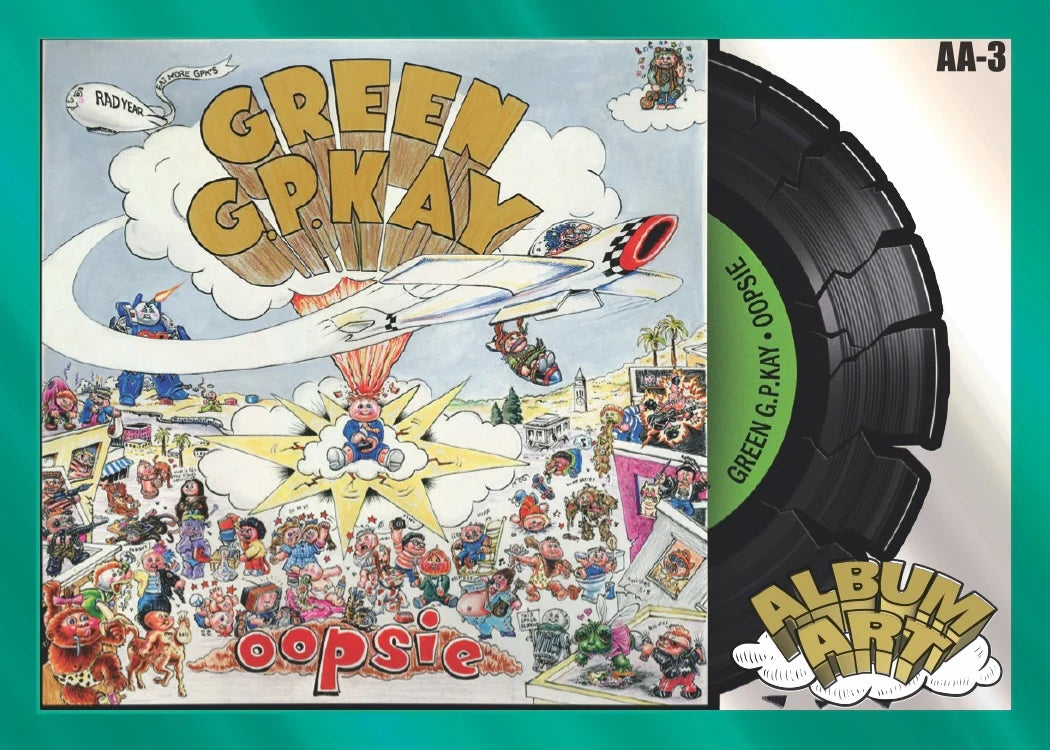 Garbage Pail Kids x Battle Of The Bands Green Day Hobby Box